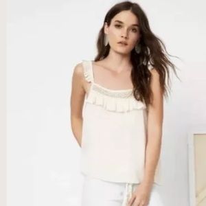 🌹TULAROSA Sparrow Ruffle Tank Size XSmall NEW